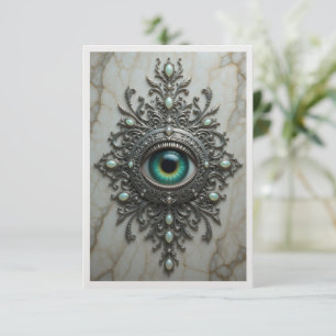 All Seeing Eye Brooch Card