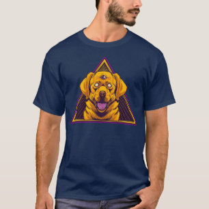 All Seeing Eye Dog Illuminated Third Eye Doggo T-Shirt