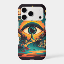 All Seeing Eye iPhone Case | Psychedelic Art