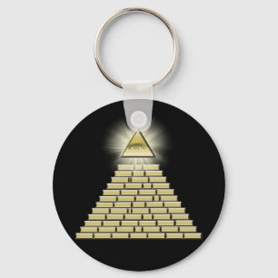 All Seeing Eye Keychain