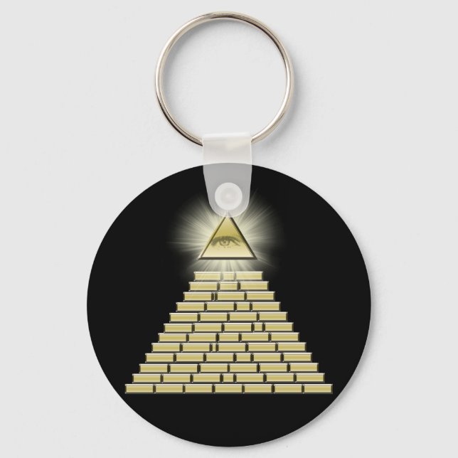 All Seeing Eye Keychain (Front)
