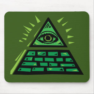 All Seeing Eye Mouse Pad
