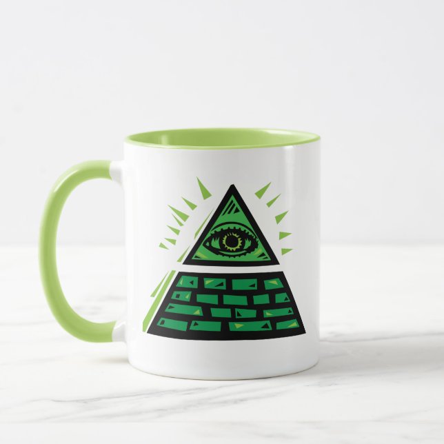 All Seeing Eye Mug (Left)