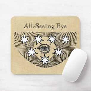 All-Seeing Eye of the Egyptians Mouse Pad