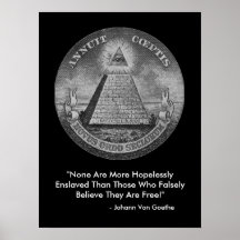All Seeing Eye of the Illuminati Poster