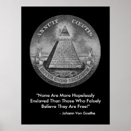 All Seeing Eye of the Illuminati Poster