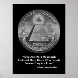 All Seeing Eye of the Illuminati Poster
