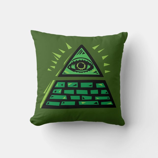 All Seeing Eye Pillow (Front)