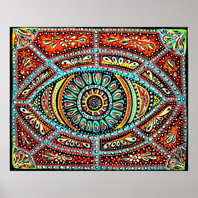 All Seeing Eye Poster (Front)