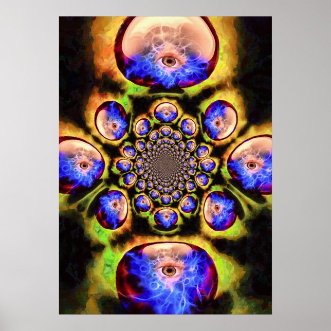 All seeing eye poster (Front)