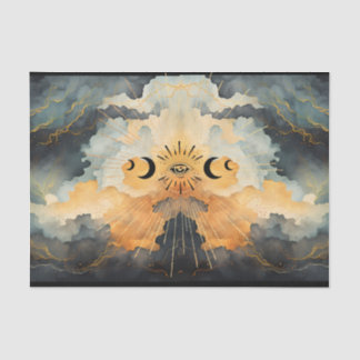 All seeing eye tissue paper