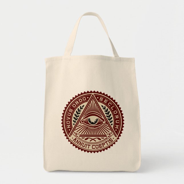 All Seeing Eye Tote Bag (Front)