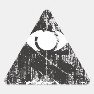 All Seeing Eye Triangle Sticker