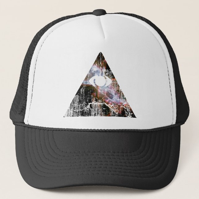 All Seeing Eye Trucker Hat (Front)
