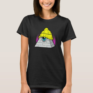 All Seeing Eyes Illuminati In Swag T-Shirt