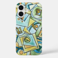 All Shapes And Sizes-Modern Bauhaus Geometric Art