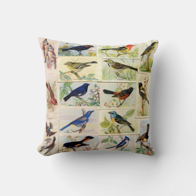All Sorts of Birds Cushion (Front)