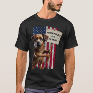 All Springfield Pets For Trump They Eating Dogs Fu T-Shirt
