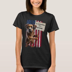 All Springfield Pets For Trump They Eating Dogs Fu T-Shirt