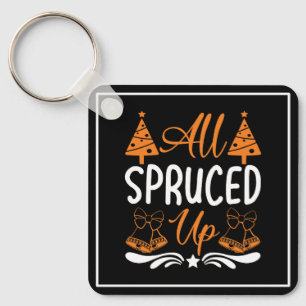 All Spruced Up Christmas Design-85675 Key Ring