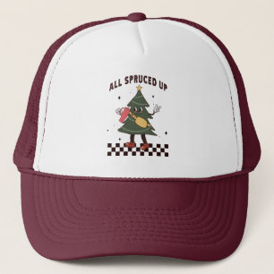All Spruced Up - Tumbler Inspired Bougie Christmas Trucker Hat