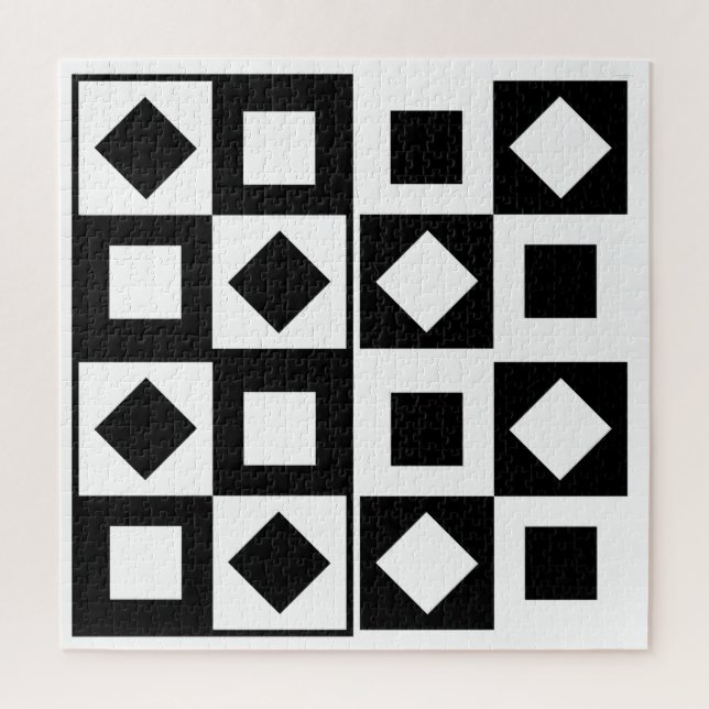 ALL SQUARES square jigsaw puzzle (Vertical)