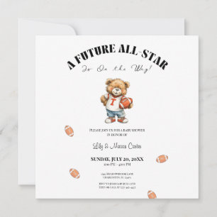 All-Star Baby Shower Invite   Future All-Star