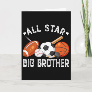 All Star Big Brother Of The Birthday Basketball So Card