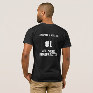 All Star Chiropractor Personalised T-Shirt