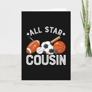 All Star Cousin Of The Birthday Boy Sketll Soccer Card