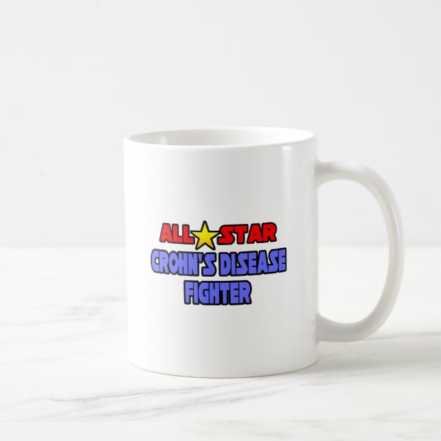 All Star Crohn's Disease Fighter Coffee Mug (Right)