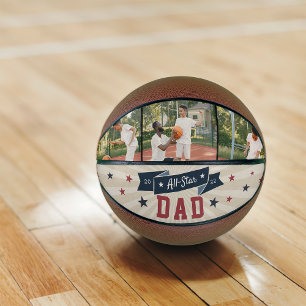 All-Star Dad Custom Photo Basketball