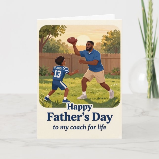 All Star Dad Father's Day Card (Front)