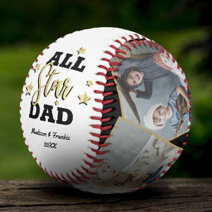 All-Star Dad Father's Day Photo Collage Baseball