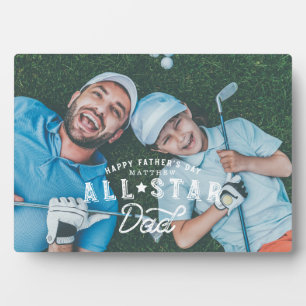 All Star Dad Happy Father's Day Full Photo Plaque
