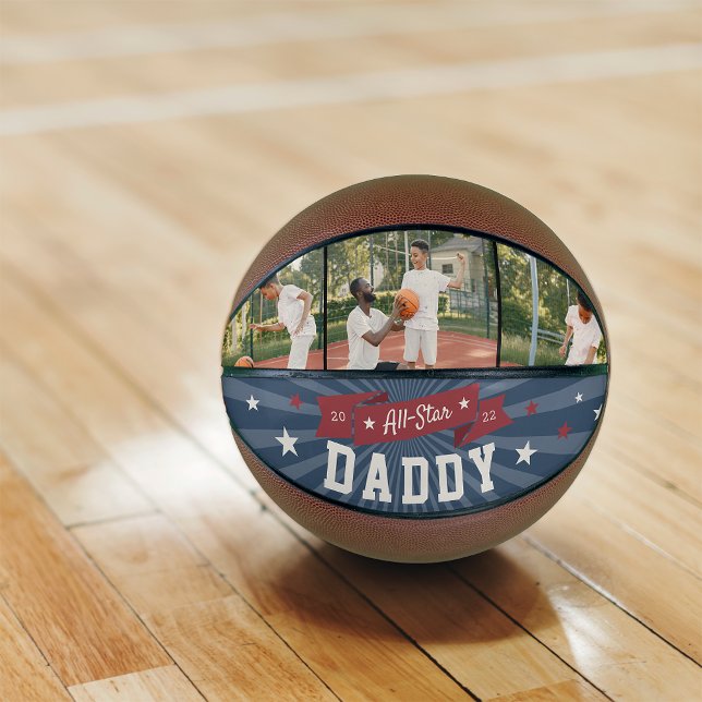 All-Star Daddy Custom Photo Basketball (Creator Uploaded)