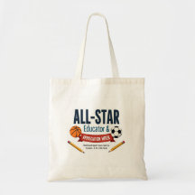 All-Star Educator Appreciation Tote Bag