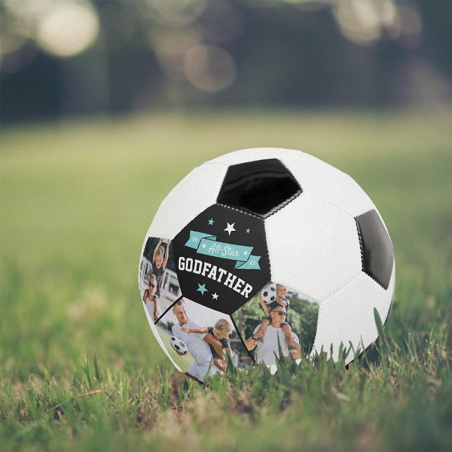 All Star Godfather Custom Photo Soccer Ball (Creator Uploaded)