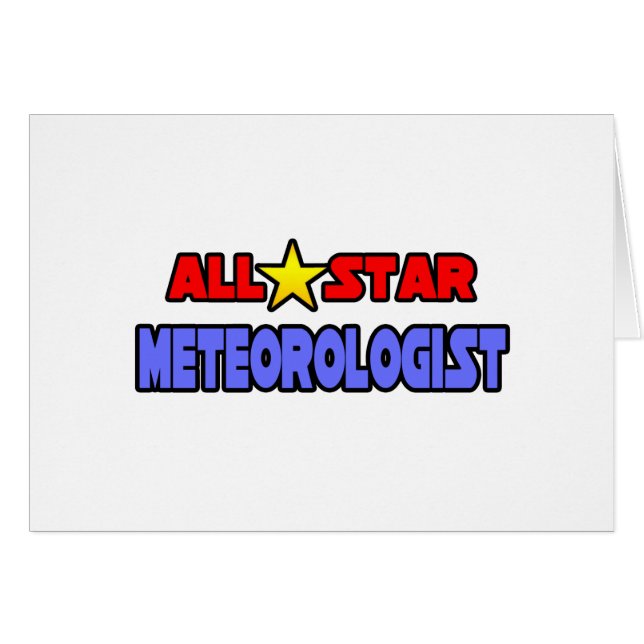 All Star Meteorologist (Front Horizontal)