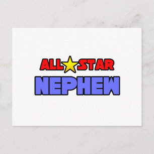 All Star Nephew Postcard