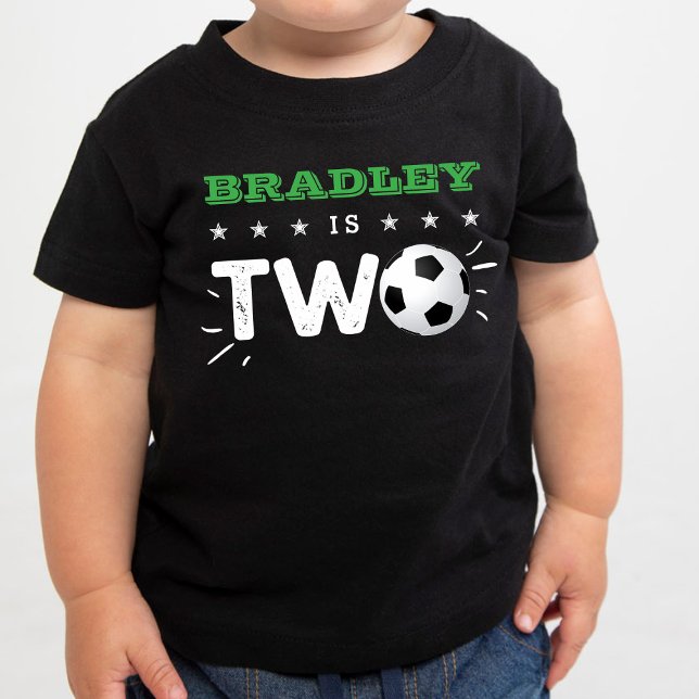 All-star Soccer Ball 2nd Birthday Toddler T-Shirt (Creator Uploaded)