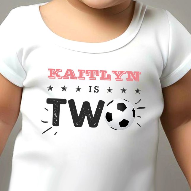 All-star Soccer Ball 2nd Birthday Toddler T-Shirt (Creator Uploaded)