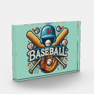 All-Star Spirit: Classic Baseball Essentials Sport Photo Block