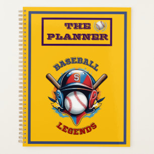 All-Star Spirit: Classic Baseball Essentials Sport Planner