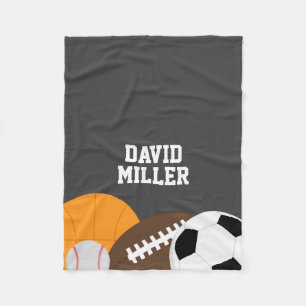 All Star Sports Fleece Blanket