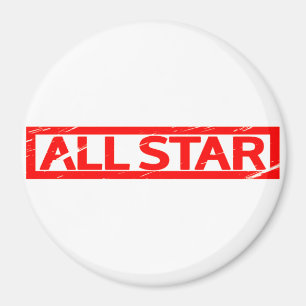 All star Stamp Magnet