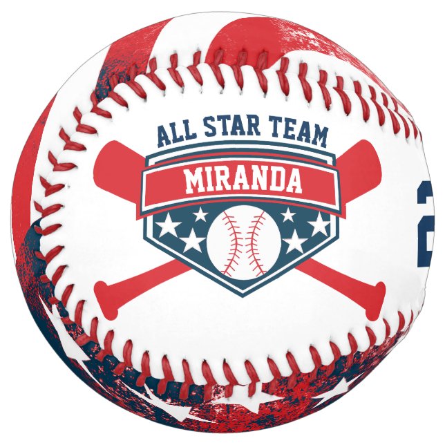 All Star Team Stars and Stripes Softball (Front Left)