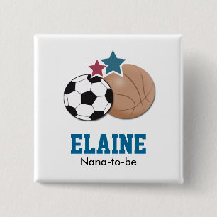 ALL STARS SPORTS Personalised Button