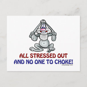 All Stressed Out Postcard