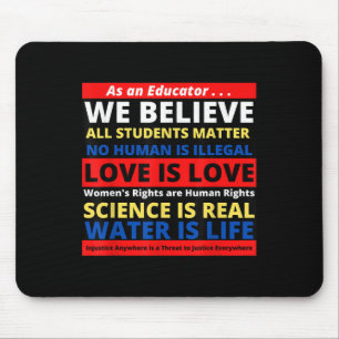 All Students Lives Diversity Awareness Anti Bully  Mouse Pad